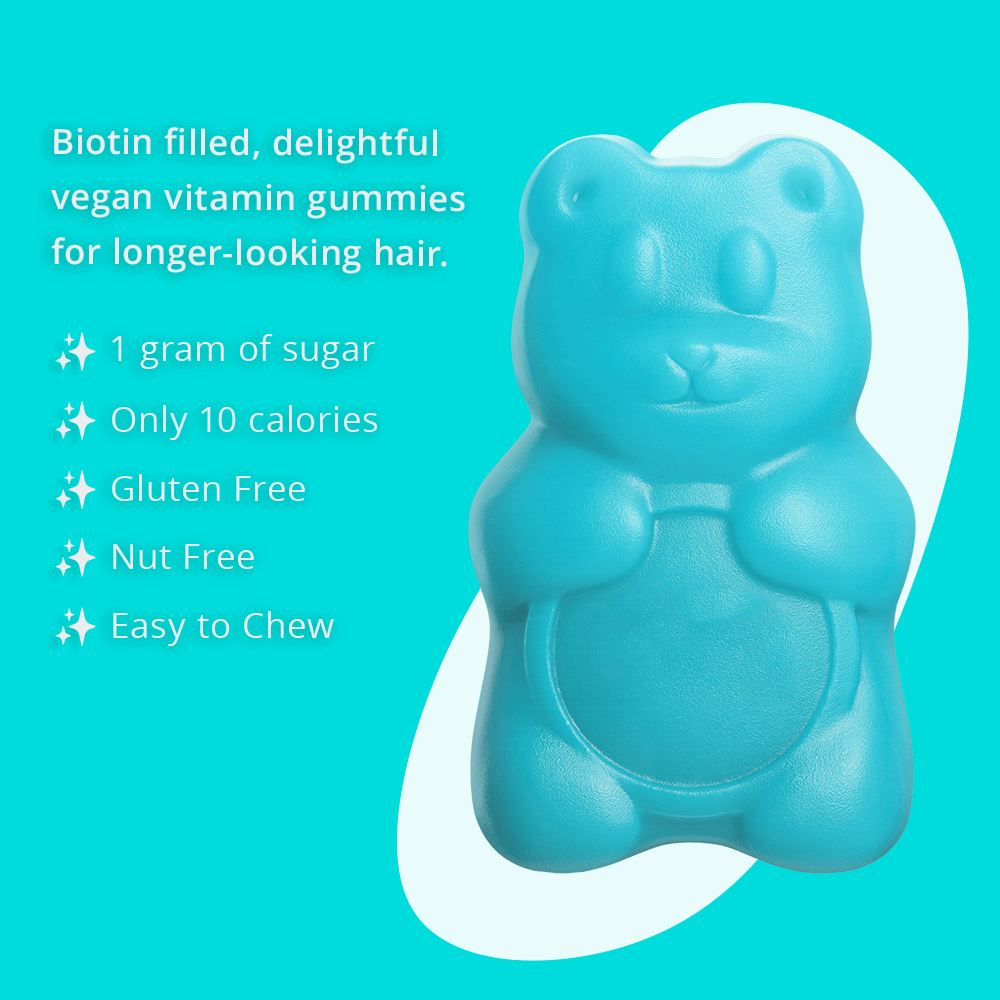 SugerbearPRO Hair Vitamin Vegan Gummies - 2 Month Pack