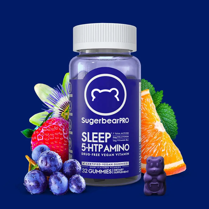 SugerbearPRO Sleep 5-HTP Amino Vitamin - 2 Month Pack