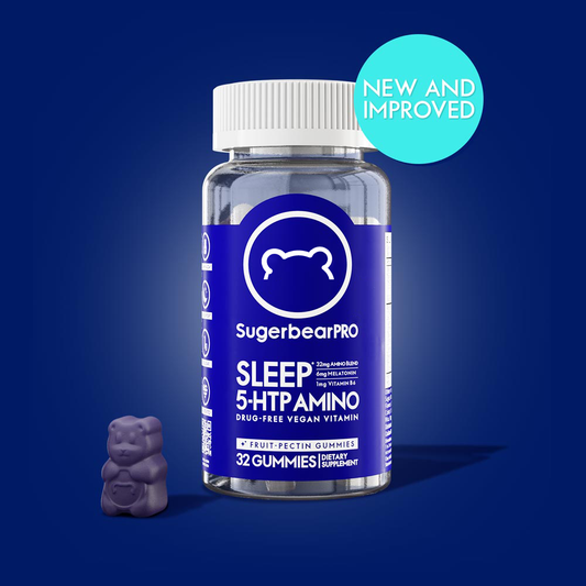 SugerbearPRO Sleep 5-HTP Amino Vitamin - 2 Month Pack